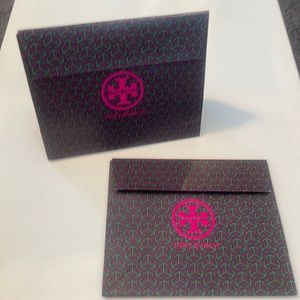Tory Burch Velcro snap bags set of two